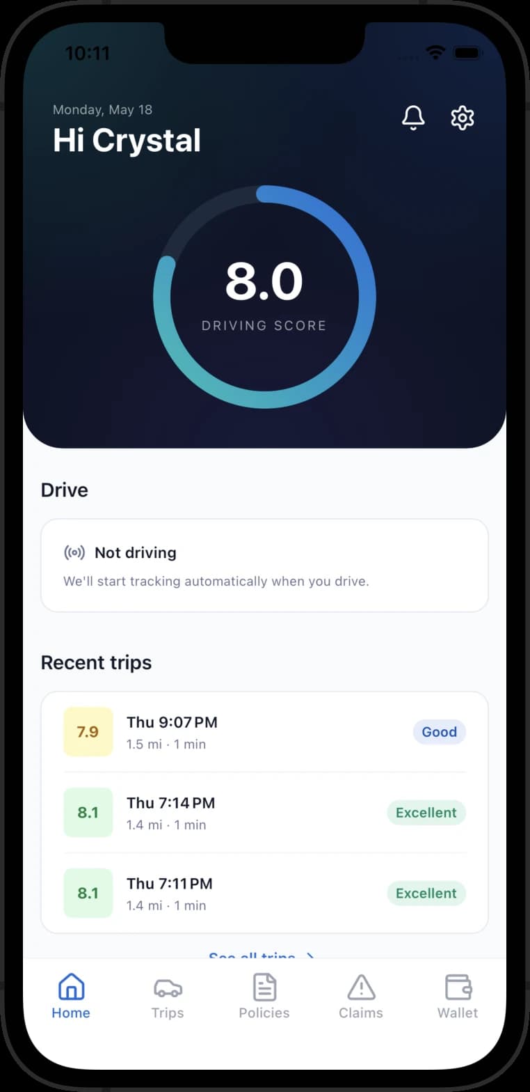 Omnidya app screen 1